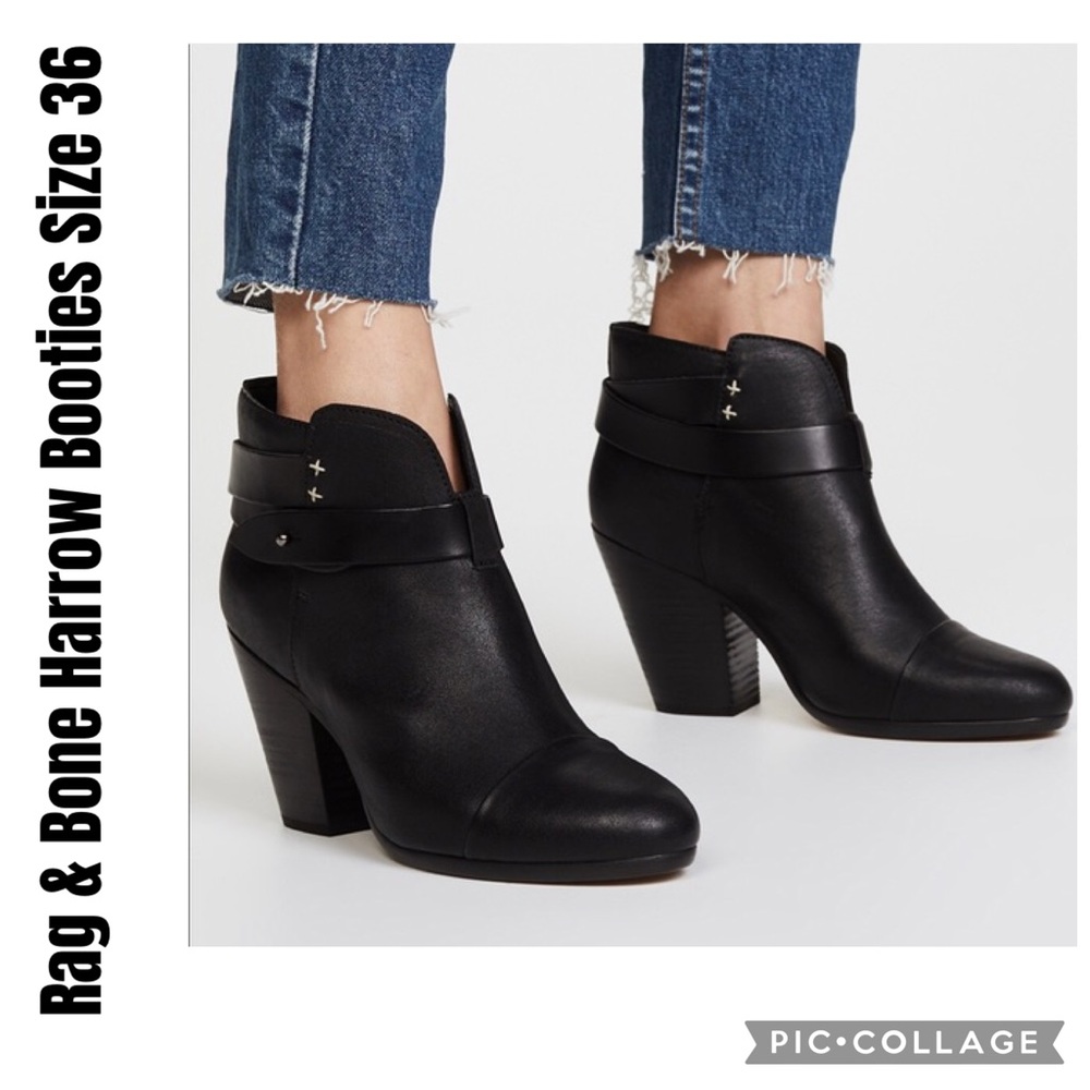 Rag & Bone Harrow Booties Size 36